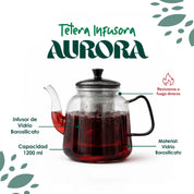 Tetera infusora Aurora 1200ml
