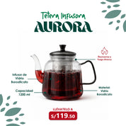 Tetera infusora Aurora 1200ml