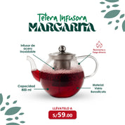 Tetera infusora Margarita 800ml