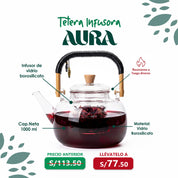Tetera infusora Aura 1000ml