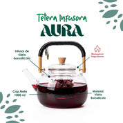 Tetera infusora Aura 1000ml