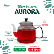 Tetera infusora Aurora 1200ml