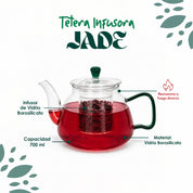 Tetera Infusora Jade 700ml