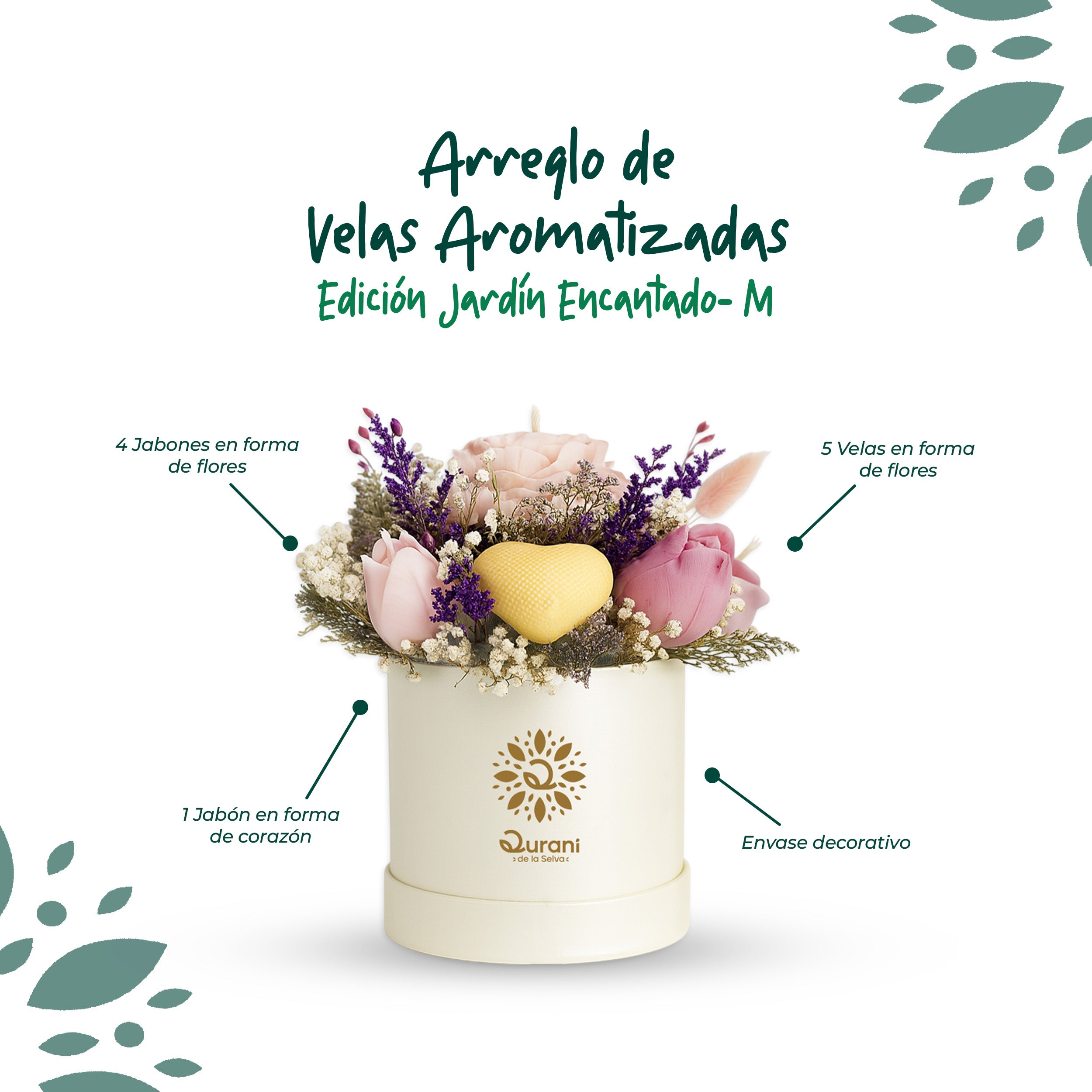 Arreglo de Velas Aromatizadas
