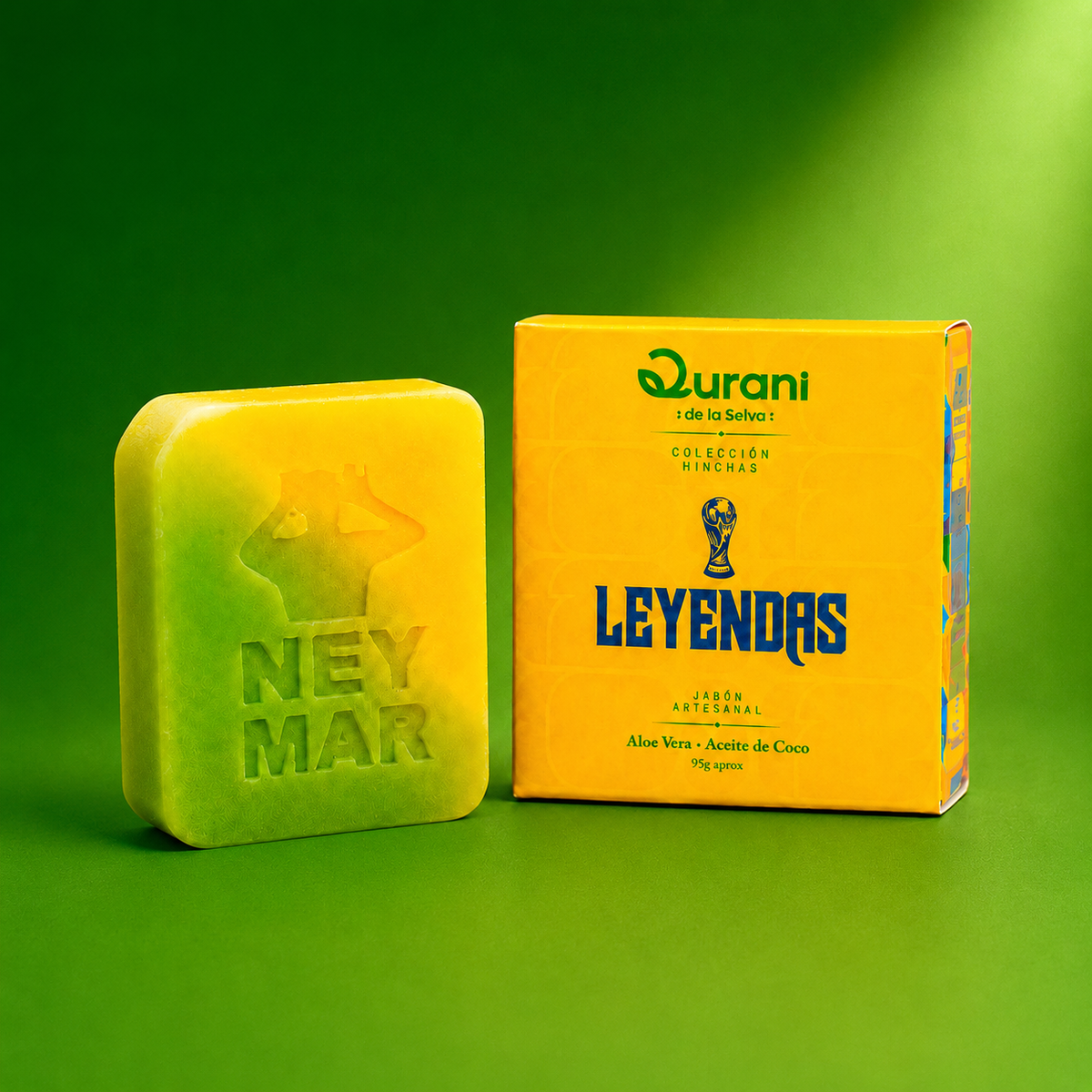 Jabón Artesanal leyenda Brasilera